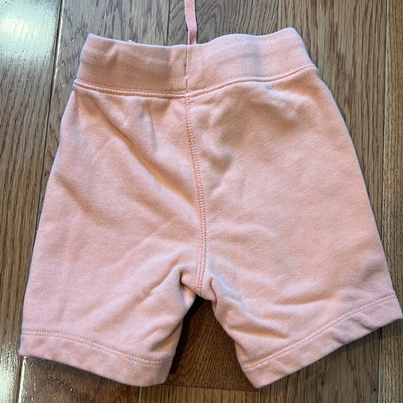 Baby Gap2T sweat shorts with draw string waist navy and orange - Picture 6 of 7